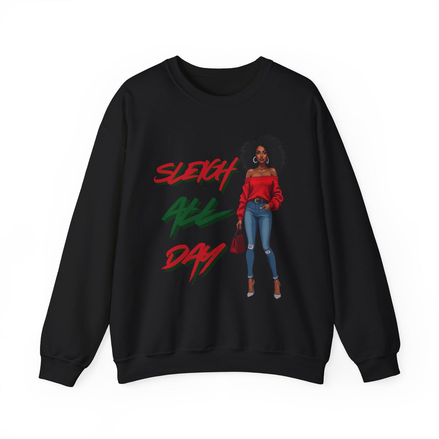 Christmas Sleigh All Day Sweatshirt