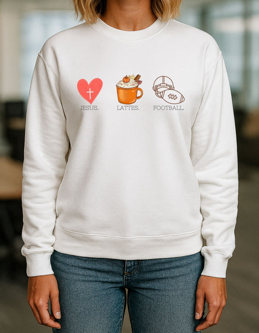 Cozy Love & Joy Sweatshirt - Comfy Unisex Crewneck for Relaxing, Perfect Gift for Holidays, Inspirational Apparel, Everyday Wear