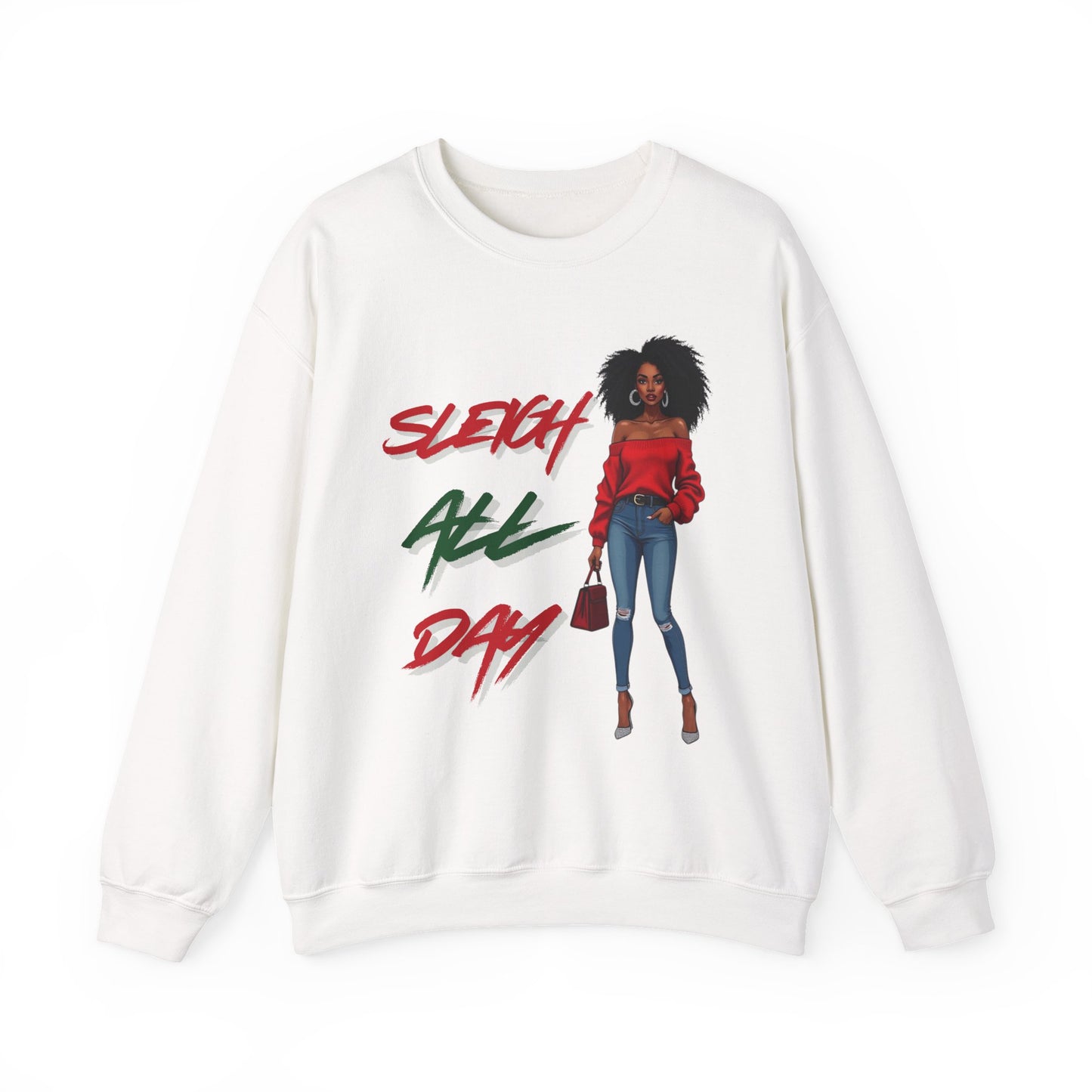 Christmas Sleigh All Day Sweatshirt